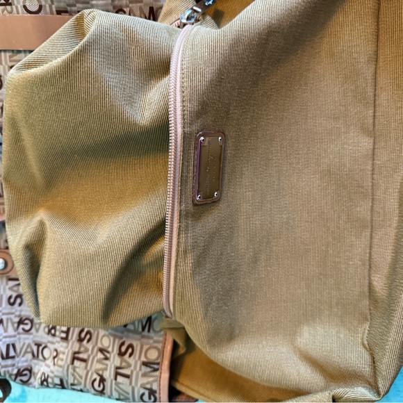 EUC Salvatore Ferragamo Brown Monogram Women's Bag - Picture 10 of 12